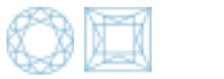 ラウンドブリリアントカット、プリンセス カット